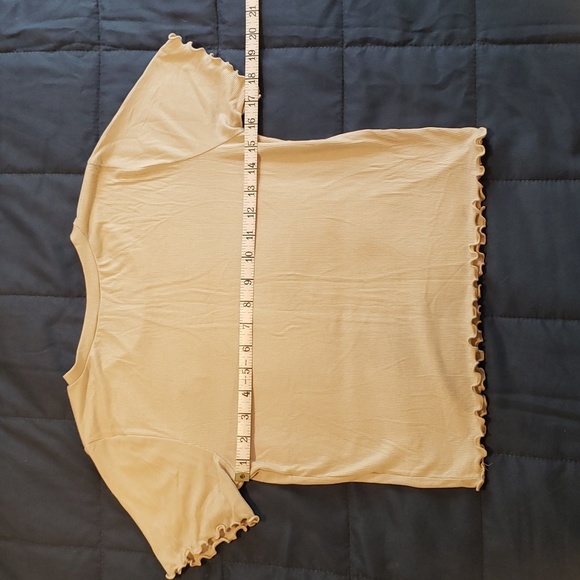 Ribbed Embroidered Sloth Baby Tee - Picture 5 of 7